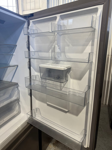 Factory second Haier 433L Bottom Mount Fridge with Water Dispenser - Satina Model: HRF420BHS - Second Hand Appliances Geebung